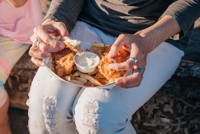 Ranch Boneless Tenders Wings over