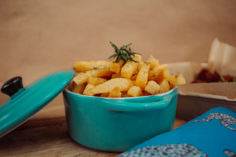 Seasoned Fries side at Wings over